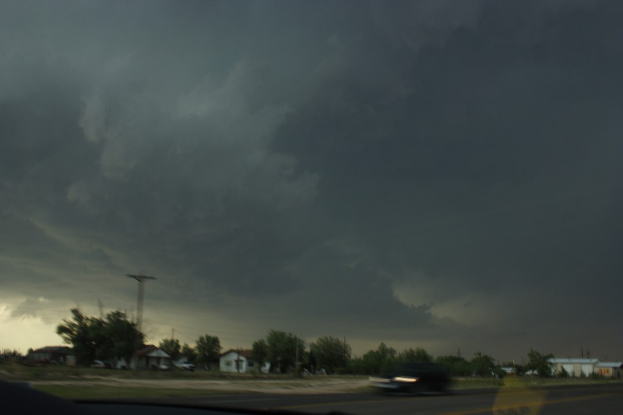 cumulonimbus thunderstorm_base : Seminole, Texas, USA   5 May 2006