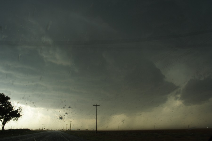 wallcloud thunderstorm_wall_cloud : Seminole, Texas, USA   5 May 2006