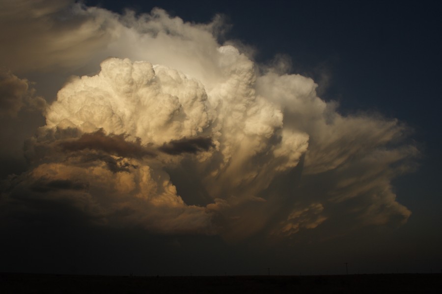 cumulonimbus supercell_thunderstorm : Patricia, Texas, USA   5 May 2006