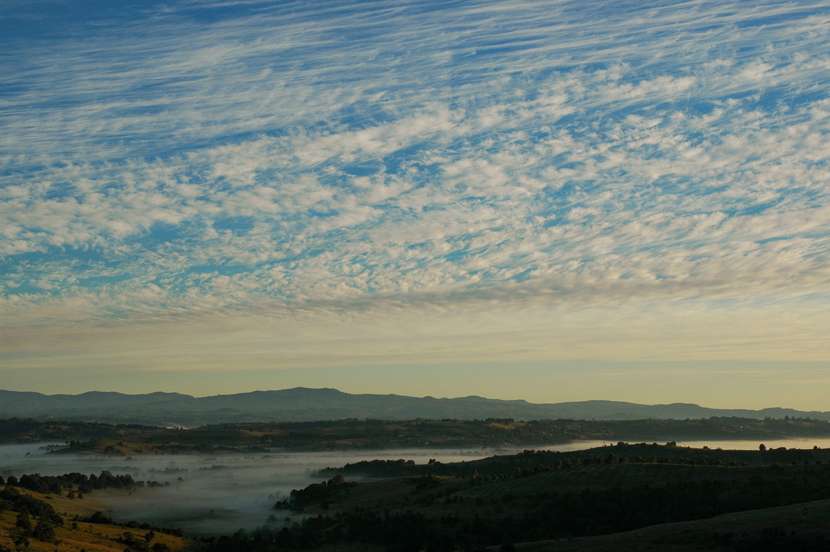 altocumulus undulatus : McLeans Ridges, NSW   8 May 2006