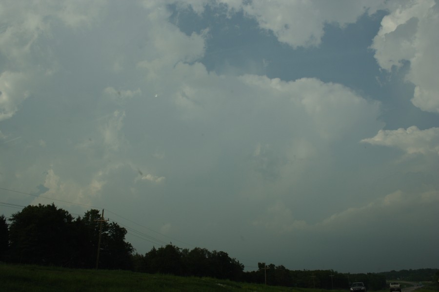 thunderstorm cumulonimbus_incus : McAlester, Oklahoma, USA   9 May 2006