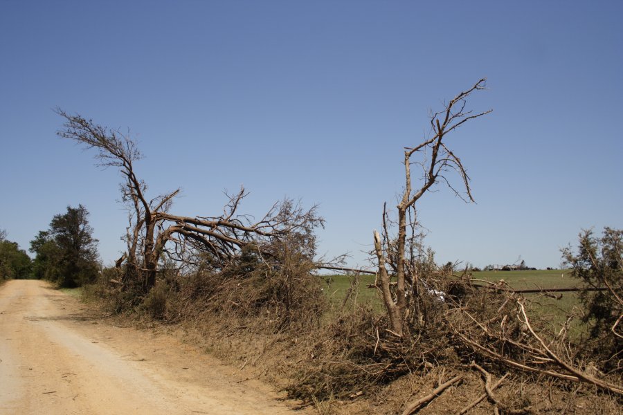 disasters storm_damage : Westminster, Texas, USA   12 May 2006