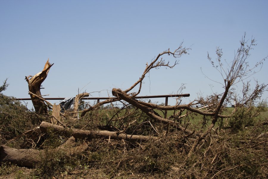 disasters storm_damage : Westminster, Texas, USA   12 May 2006