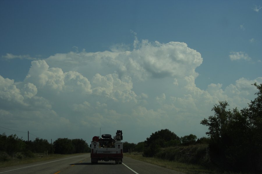 thunderstorm cumulonimbus_incus : Eldorado, Texas, USA   14 May 2006