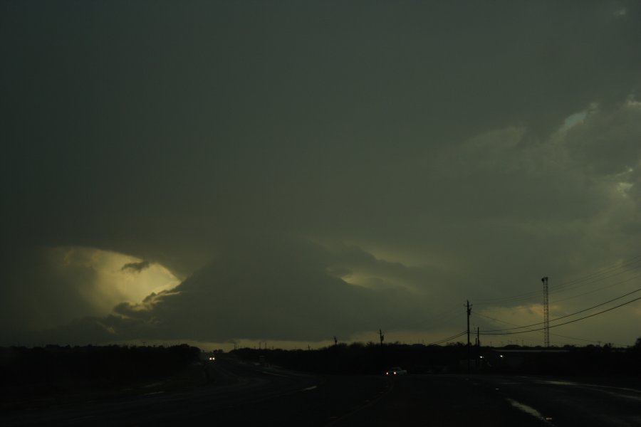 wallcloud thunderstorm_wall_cloud : Del Rio, Texas, USA   14 May 2006