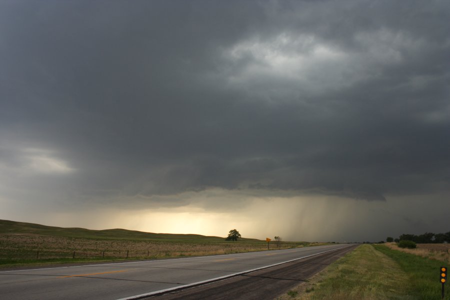 shelfcloud shelf_cloud : W of Grand Island, Nebraska, USA   23 May 2006