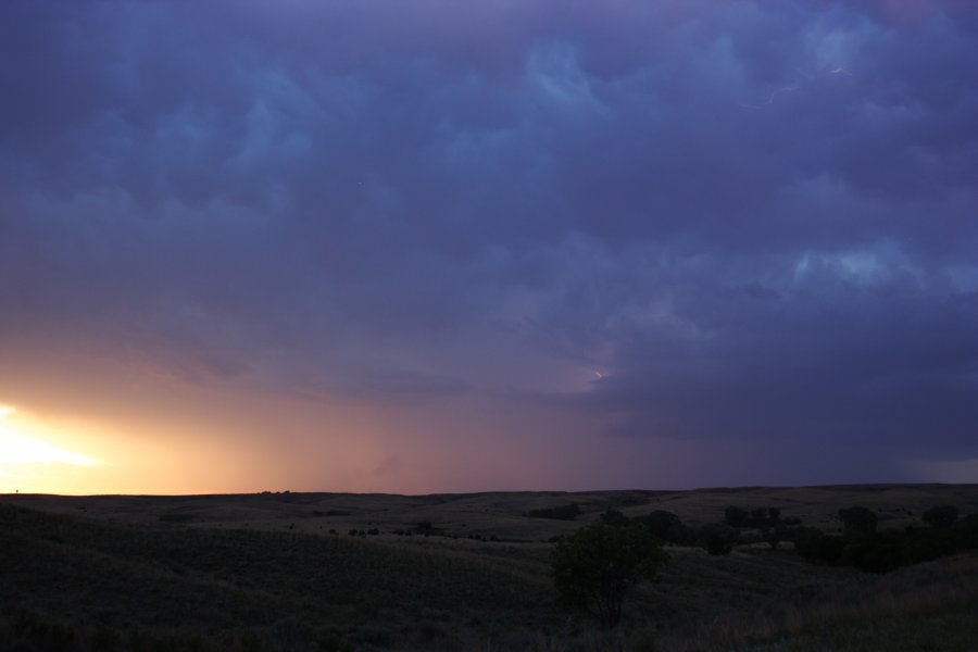 sunset sunset_pictures : N of Woodward, Oklahoma, USA   25 May 2006