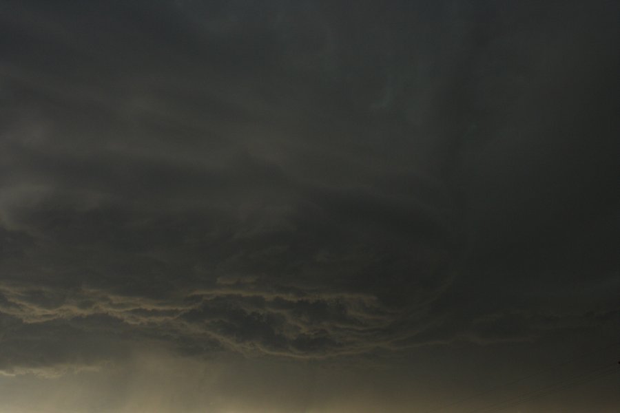 cumulonimbus supercell_thunderstorm : SW of Hoxie, Kansas, USA   26 May 2006