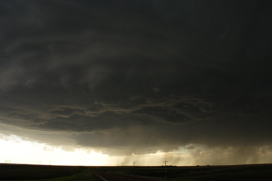 raincascade precipitation_cascade : SW of Hoxie, Kansas, USA   26 May 2006