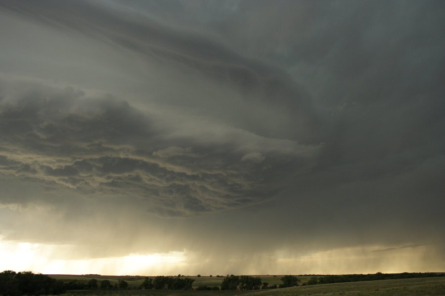 raincascade precipitation_cascade : SW of Hoxie, Kansas, USA   26 May 2006