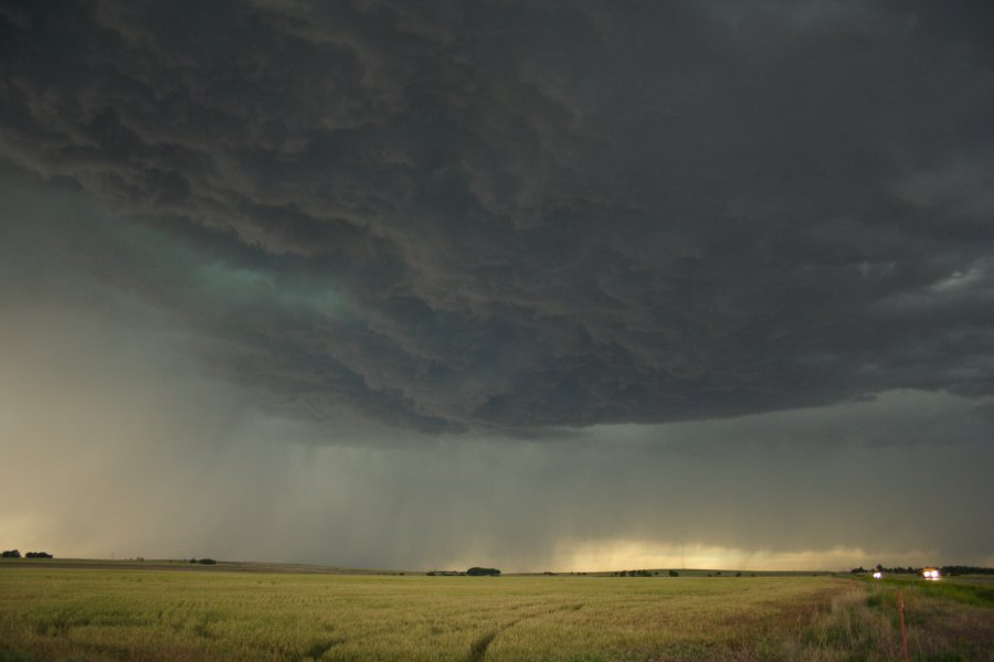 raincascade precipitation_cascade : SW of Hoxie, Kansas, USA   26 May 2006