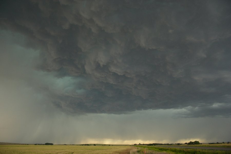 raincascade precipitation_cascade : SW of Hoxie, Kansas, USA   26 May 2006