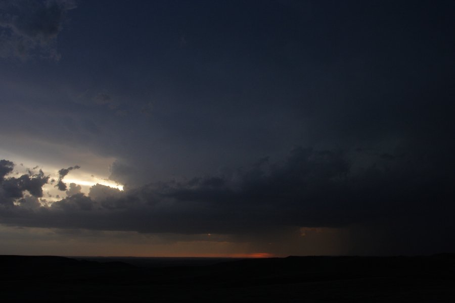 sunset sunset_pictures : S of Bismark, North Dakota, USA   27 May 2006