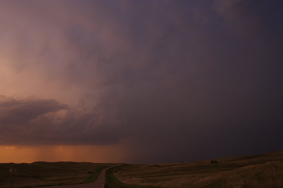 sunset sunset_pictures : S of Bismark, North Dakota, USA   27 May 2006