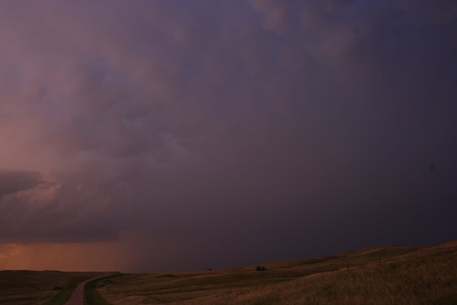 sunset sunset_pictures : S of Bismark, North Dakota, USA   27 May 2006