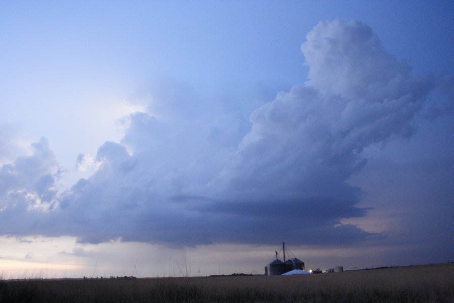 sunset sunset_pictures : SE of Kinsley, Kansas, USA   29 May 2006