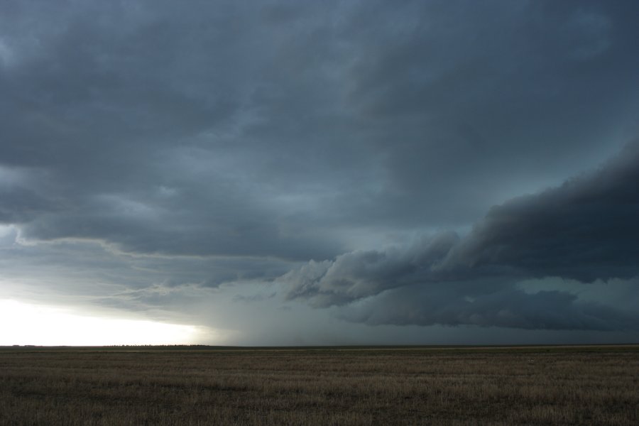 cumulonimbus supercell_thunderstorm : E of Limon, Colorado, USA   31 May 2006