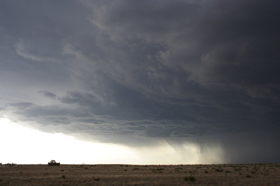 raincascade precipitation_cascade : N of Clayton, New Mexico, USA   2 June 2006