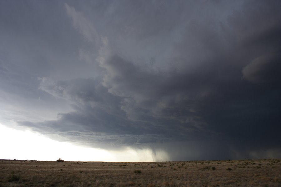 raincascade precipitation_cascade : N of Clayton, New Mexico, USA   2 June 2006