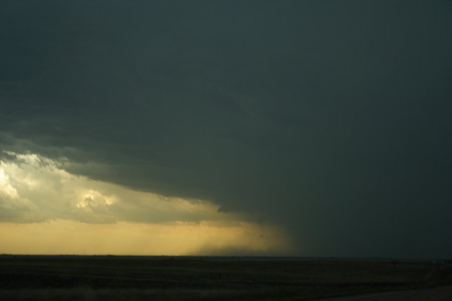 cumulonimbus thunderstorm_base : SW fo Wray, Colorado, USA   5 June 2006