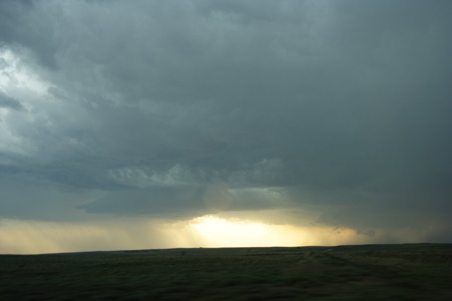 cumulonimbus thunderstorm_base : SW fo Wray, Colorado, USA   5 June 2006