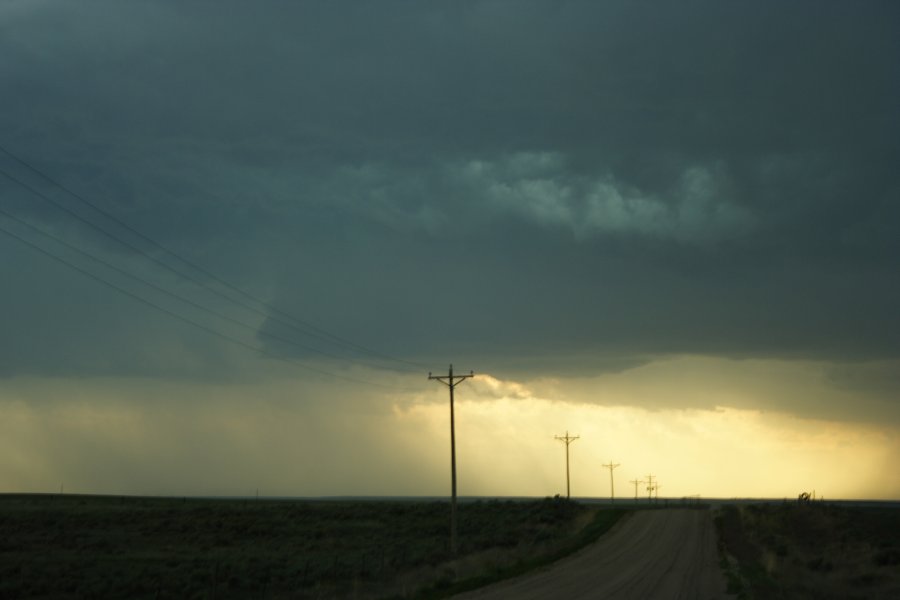 cumulonimbus thunderstorm_base : SW fo Wray, Colorado, USA   5 June 2006