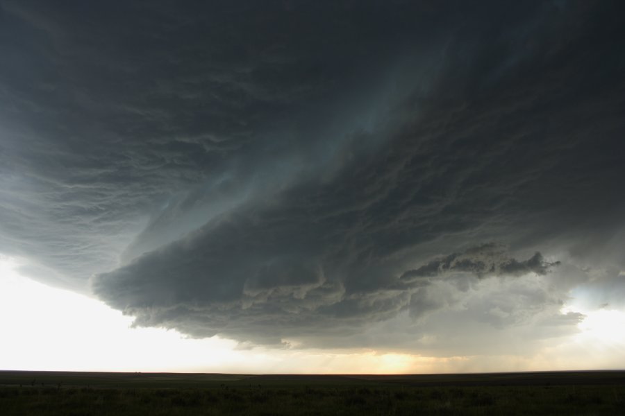 shelfcloud shelf_cloud : SW of Burlington, NSW   5 June 2006