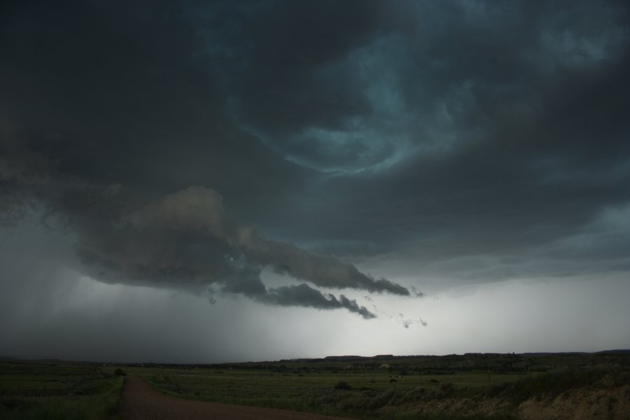 raincascade precipitation_cascade : E of Billings, Montana, USA   8 June 2006