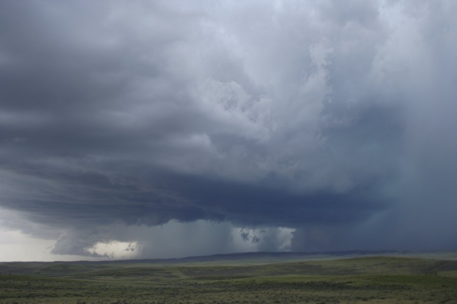 raincascade precipitation_cascade : NW of Newcastle, Wyoming, USA   9 June 2006