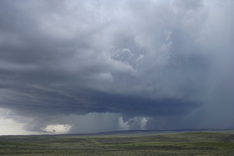 raincascade precipitation_cascade : NW of Newcastle, Wyoming, USA   9 June 2006