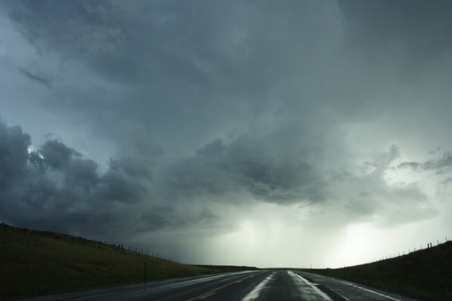 raincascade precipitation_cascade : S of Newcastle, Wyoming, USA   9 June 2006