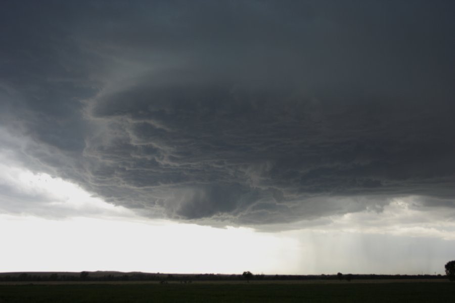 cumulonimbus supercell_thunderstorm : Scottsbluff, Nebraska, USA   10 June 2006