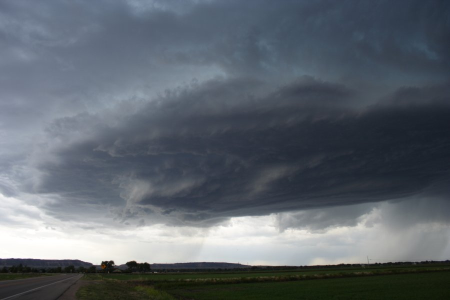 cumulonimbus thunderstorm_base : Scottsbluff, Nebraska, USA   10 June 2006