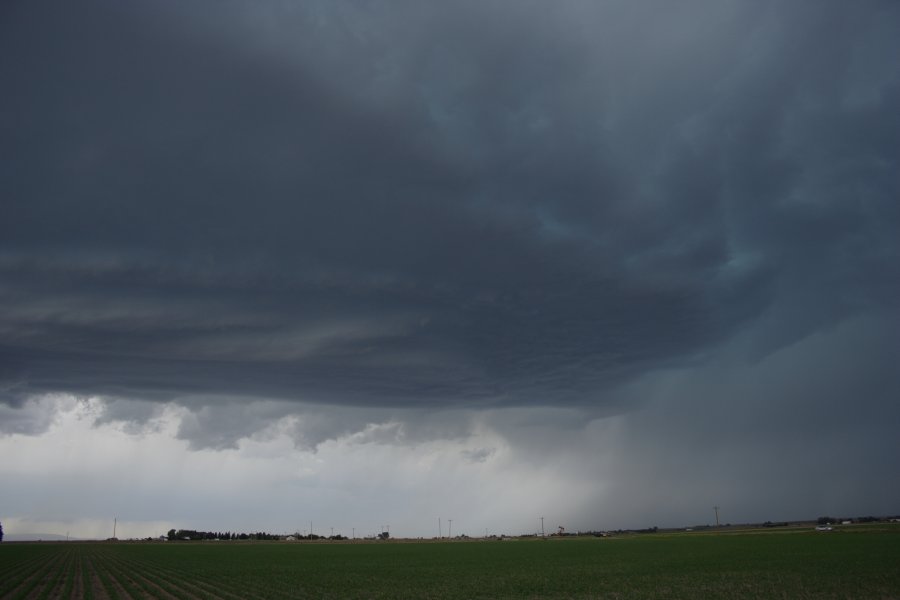 cumulonimbus thunderstorm_base : Scottsbluff, Nebraska, USA   10 June 2006