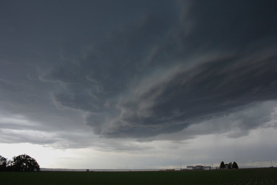 cumulonimbus thunderstorm_base : Scottsbluff, Nebraska, USA   10 June 2006