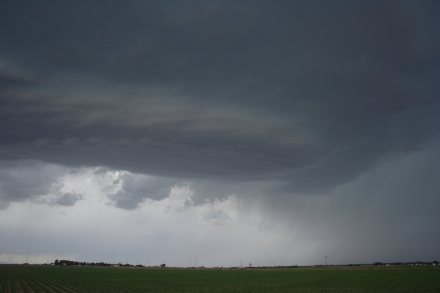 cumulonimbus thunderstorm_base : Scottsbluff, Nebraska, USA   10 June 2006