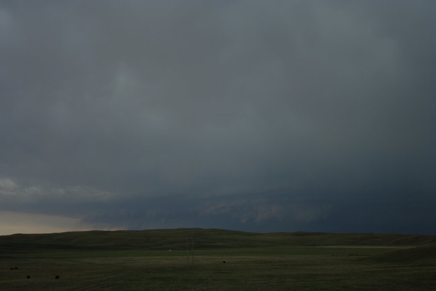 cumulonimbus supercell_thunderstorm : N of Authur, Nebraska, USA   10 June 2006