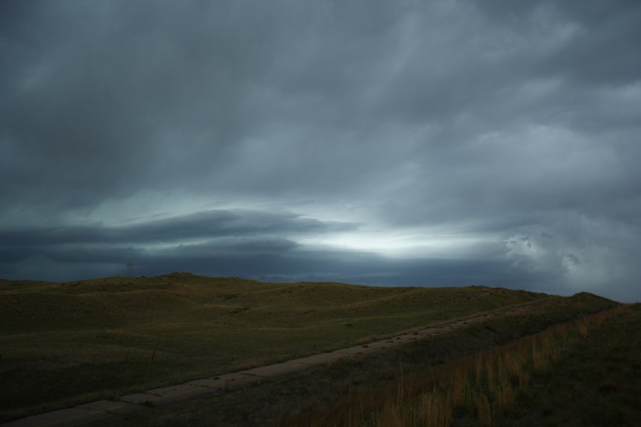 cumulonimbus supercell_thunderstorm : N of Authur, Nebraska, USA   10 June 2006