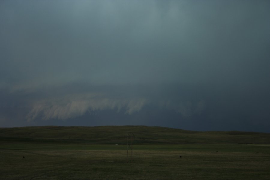 cumulonimbus thunderstorm_base : N of Authur, Nebraska, USA   10 June 2006