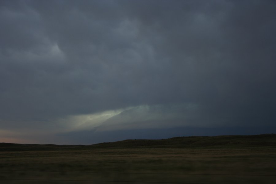 cumulonimbus supercell_thunderstorm : SE of Authur, Nebraska, USA   10 June 2006