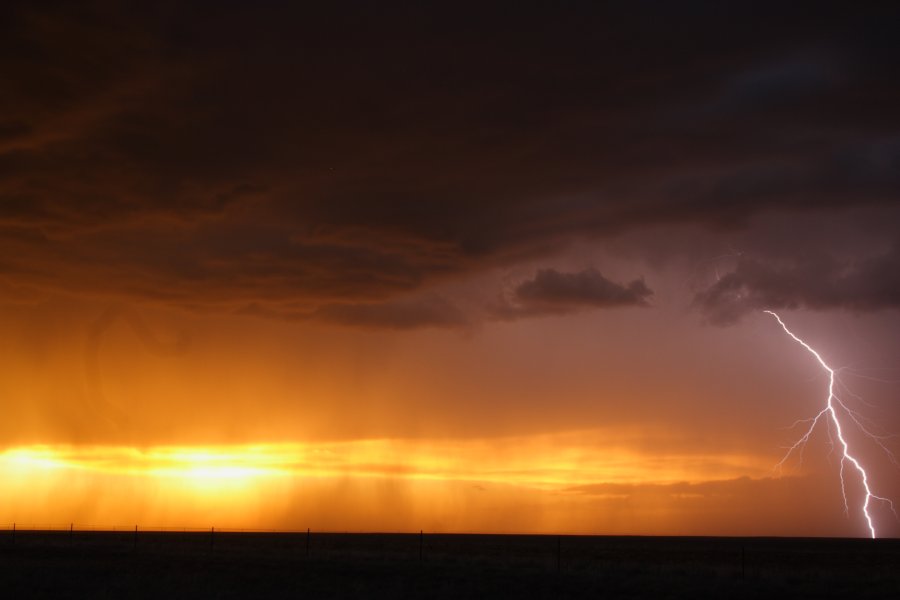 sunset sunset_pictures : S of Fort Morgan, Colorado, USA   11 June 2006