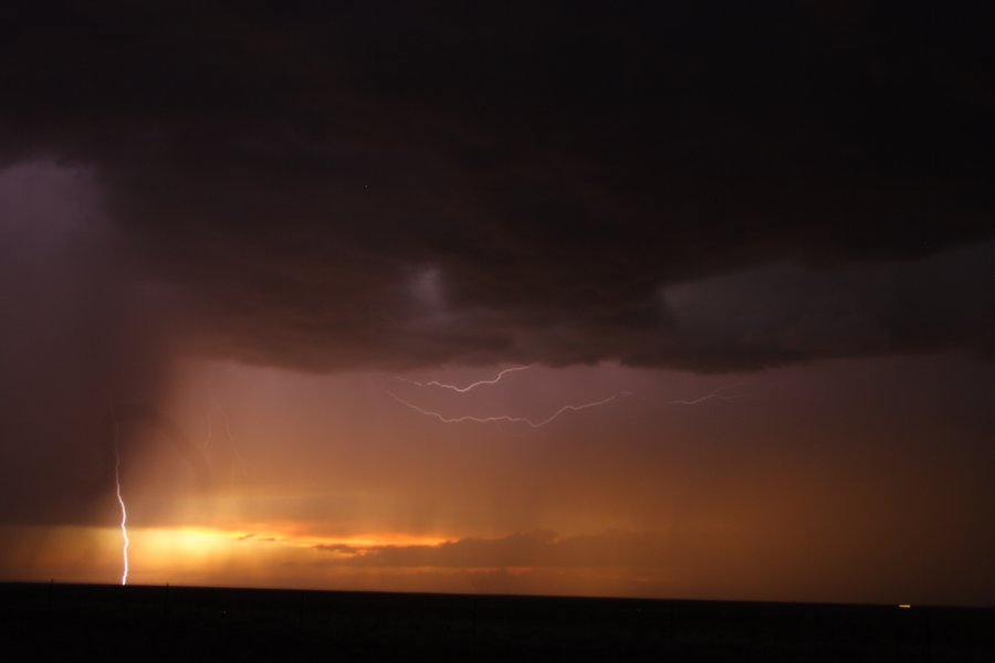 sunset sunset_pictures : S of Fort Morgan, Colorado, USA   11 June 2006