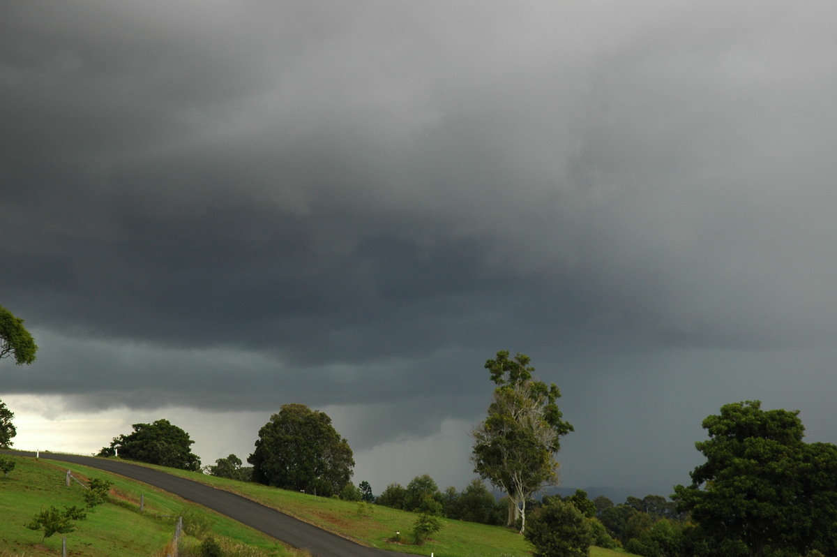 cumulonimbus thunderstorm_base : McLeans Ridges, NSW   24 June 2006