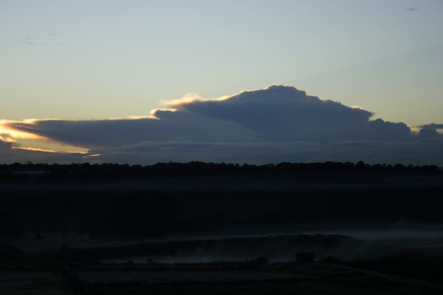 thunderstorm cumulonimbus_incus : Schofields, NSW   26 June 2006