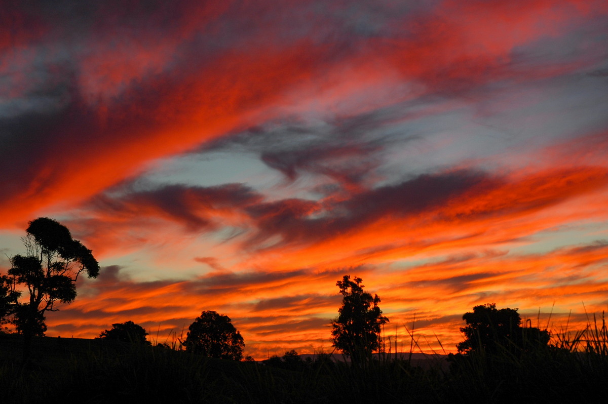 sunset sunset_pictures : McLeans Ridges, NSW   9 July 2006