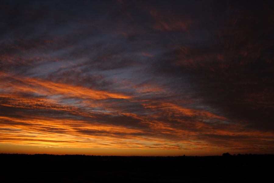 altostratus altostratus_cloud : Schofields, NSW   17 August 2006