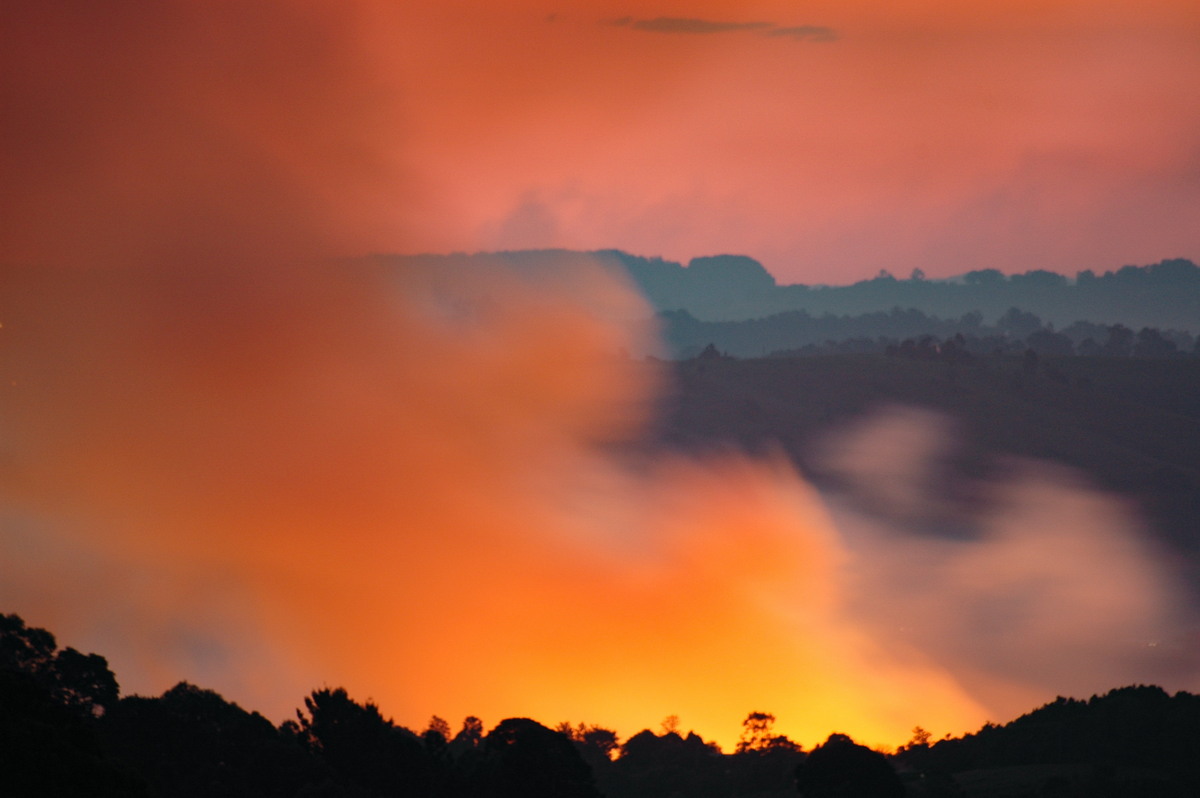 sunset sunset_pictures : McLeans Ridges, NSW   22 August 2006