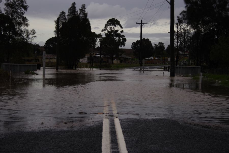 flashflooding flood_pictures : Schofields, NSW   7 September 2006