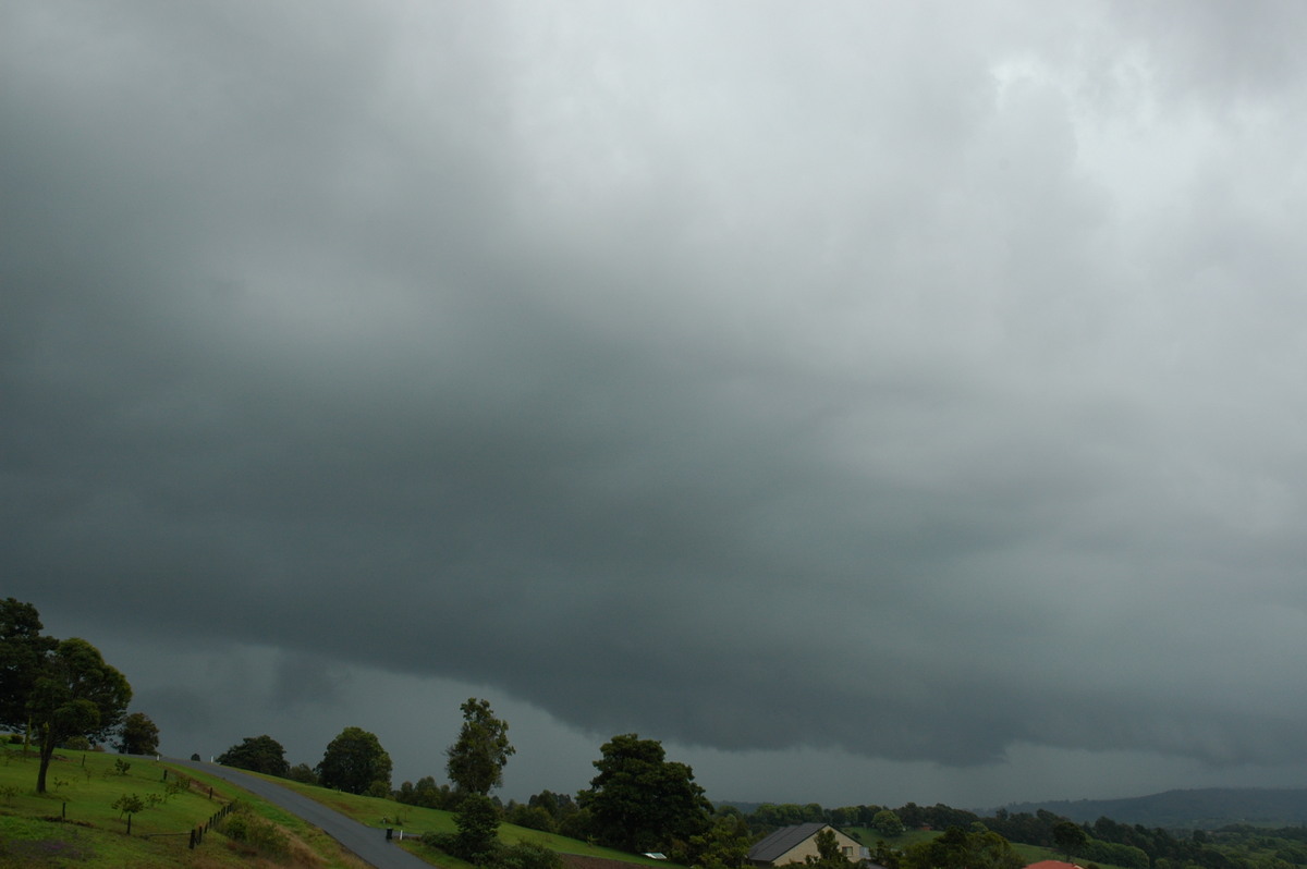 cumulonimbus thunderstorm_base : McLeans Ridges, NSW   27 September 2006