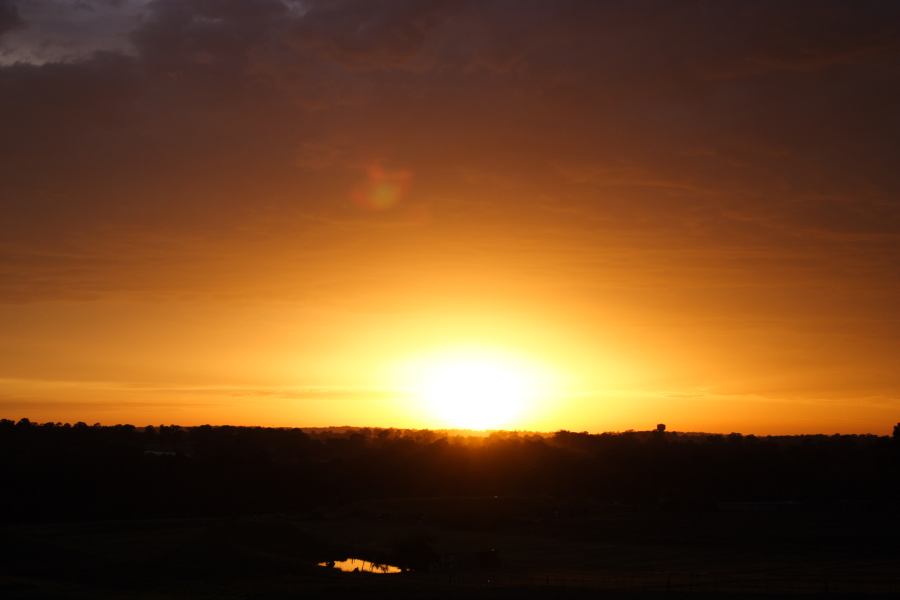 sunrise sunrise_pictures : Schofields, NSW   18 October 2006